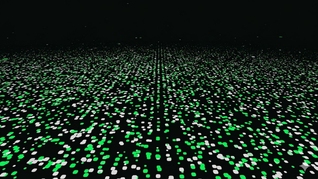 Media backdrop — network pattern